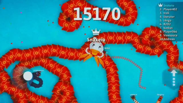 I Reached 100000 Score In Snake.io Best Gameplay