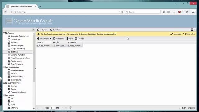 RaspberryPI | NAS mit OMV HTTPS *Verbindung Verschlüsseln* TEIL 2 смотреть онлайн