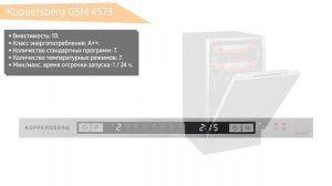 Встраиваемая посудомоечная машина Kuppersberg GSM 4573