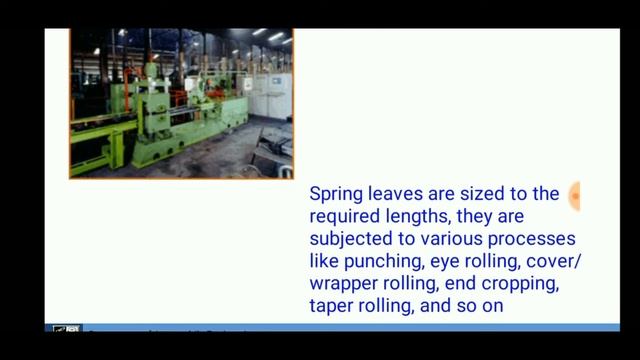 Leaf Springs Manufacturing Process| ENGINEERING STUDY MATERIALS смотреть онлайн