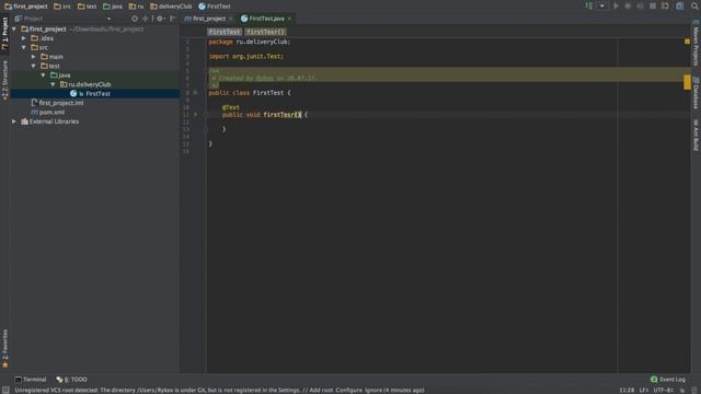 Автотесты на Selenium + Java + Maven. Сайт Delivery club часть 1 смотреть онлайн