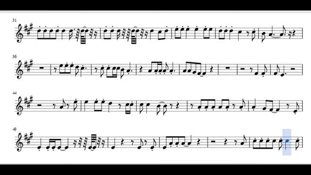 Smokie Living Next Door To Alice Tenor sax sheetmusic смотреть онлайн