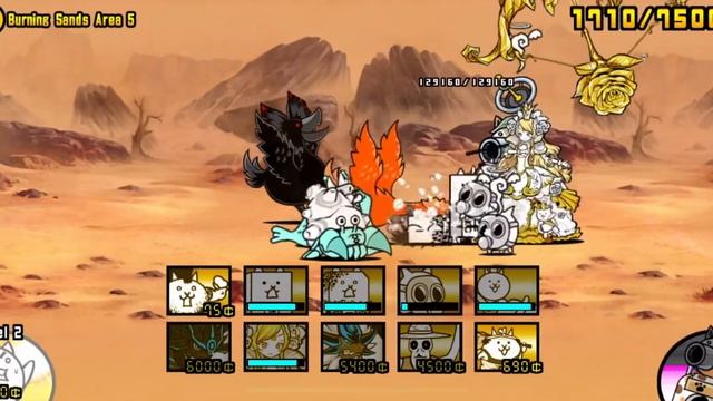 Burning Sands Area 5 - Ashvini Desert (Battle Cats) смотреть онлайн