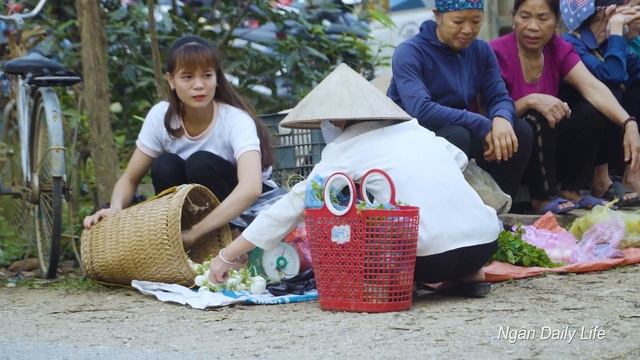 Harvesting Eggplants Going to the Market, Selling and Making Pig Barn Doors - Building Farming #diy смотреть онлайн