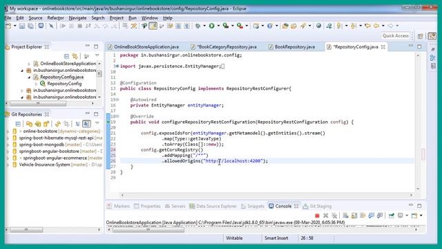 Angular 8 and Spring Boot Part 49 Fixing the CORS policy no 'access control allow origin' 2020 05 смотреть онлайн