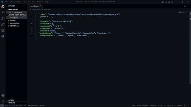 Join To Create Discord Bot In DiscordJS V14