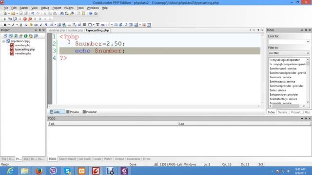 Php class 2 смотреть онлайн
