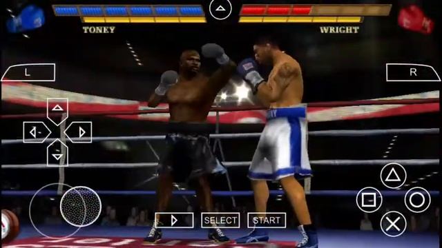 PSP Fight Night Round 3 JAMES TONEY