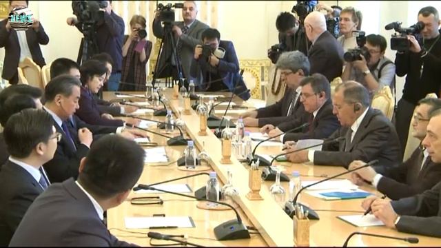 Лавров: Встреча с Министром иностранных дел КНР. смотреть онлайн