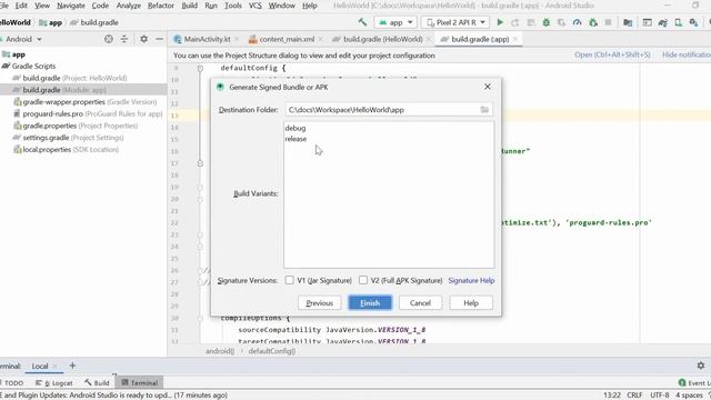 5# Android Studio Tutorials | How to create SIGNED APK file using Android Studio смотреть онлайн