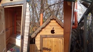 Вентиляция в уличном туалете (вытяжка)