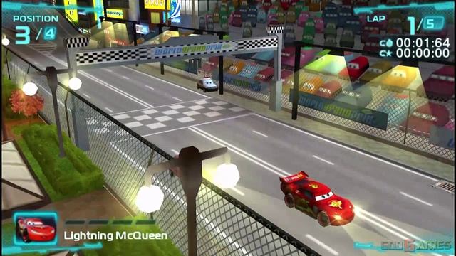 Cars 2 - Gameplay PSP HD 720P (Playstation Portable)