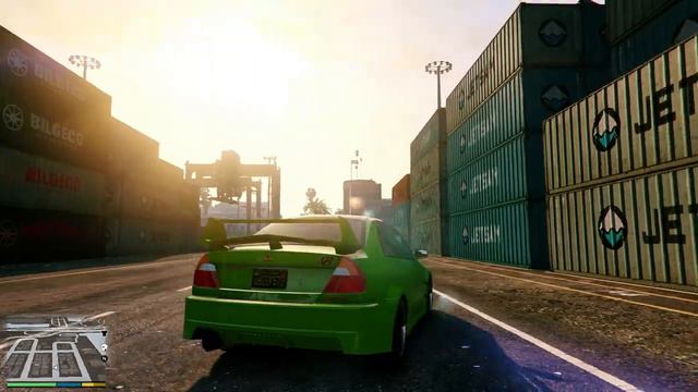 GTA 5 PC | Mitsubishi Lancer Evo VI GSR + Drift Handling mod смотреть онлайн