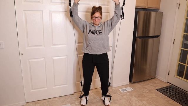 ALongSong Pilates Bar Kit with Resistance Bands Review | Portable Gym at Home Full Body Workout смотреть онлайн