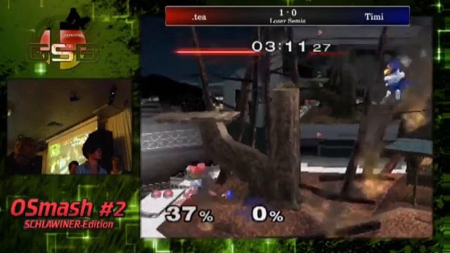 OSmash #2 - LSF - Tea (Samus) vs Timi (Falco) смотреть онлайн
