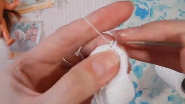 Одежда для Эви, часть 1. Вяжем панталончики. смотреть онлайн