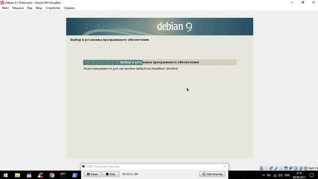 Установка Linux Debian 9 VirtualBox/Install Debian 9 VirtualBox смотреть онлайн