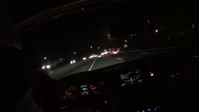 Audi A5 S5 RS5 Cabriolet Sunvisor HUaD - Night time raw HUD footage (long) смотреть онлайн