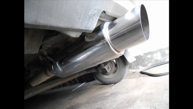 Глушитель прямоток HJ-A2108. Тест-обзор. смотреть онлайн