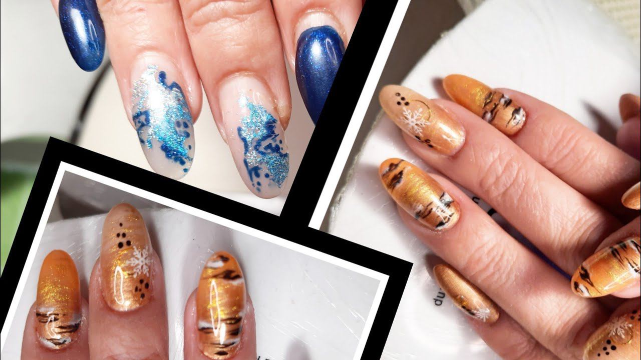 *337*ДВЕ ОГРОМНЫЕ ОТСЛОЙКИ/РЕАНИМИРУЮ/КОРРЕКЦИЯ ГЕЛЕМ/КРАСИВЫЙ НОВОГОДНИЙ ДИЗАЙН 2022... смотреть онлайн