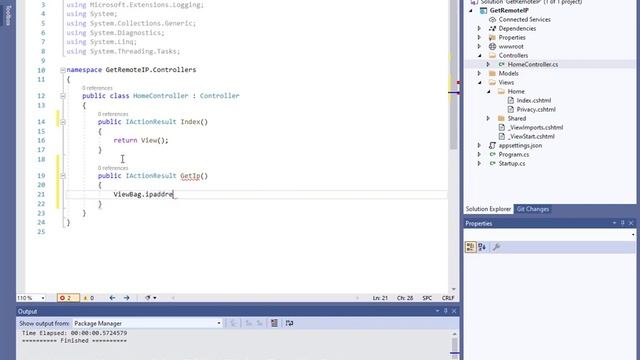 How to get Remote Client IP Address in ASP.NET Core MVC смотреть онлайн