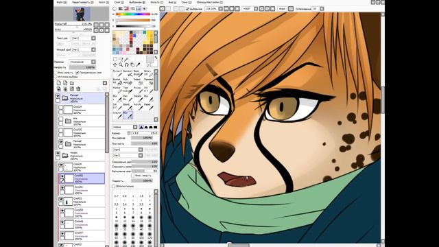 Speedpaint #4 - Night on New Year [Neo&Lucius] смотреть онлайн