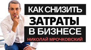 Развитие бизнеса. Снижение затрат. План «снижение издержек». Увеличение прибыли. Николай Мрочковский
