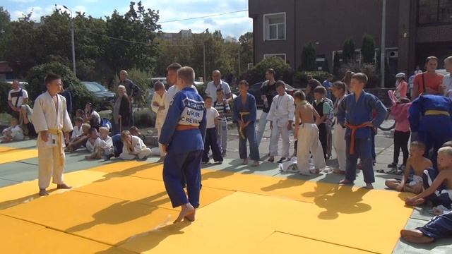 Журбенко Артур - Агаев Никита. - 46 кг. Первенство Подольского района. 10 сентября 2016. смотреть онлайн