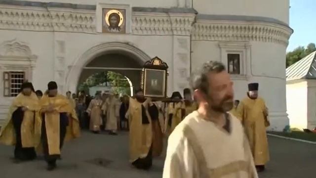 о.Леонид в день возвращения Великорецкого крестного хода 8 июня 2014 г. смотреть онлайн