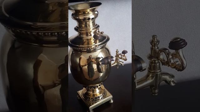 Редкий антикварный самовар Братья Куликовы в Москве. смотреть онлайн
