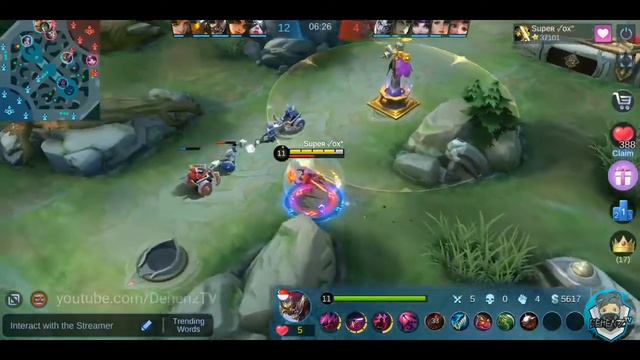 Good Rotation!! Top 1 Global Hanzo Gameplay by Super ✓ox° | mlbb смотреть онлайн