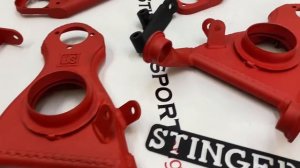 Комплект рычагов на классику stinger красные