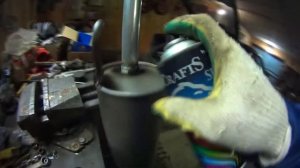 Замена задней части глушителя,на Skoda Octavia Tour.