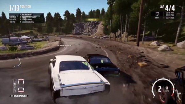 Wreckfest Online Xbox racing