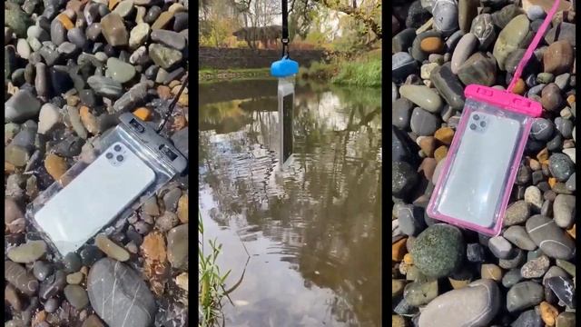 Водонепроницаемый чехол для смартфона с экраном до 6.5" смотреть онлайн