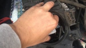 Замена ламп ближнего света(ксенон) Volvo xc90