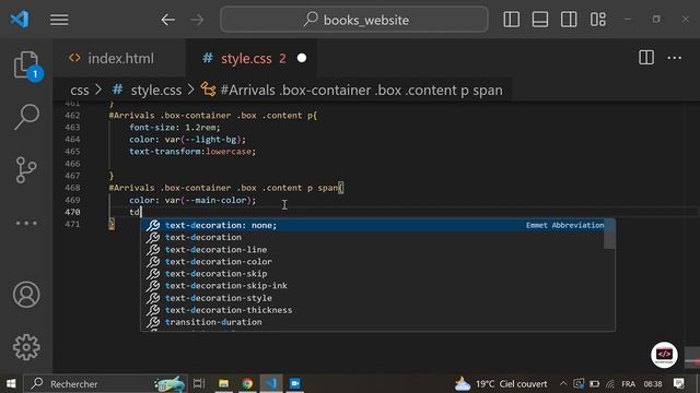 How To Create A Books Shop Website Design Using html, css and JavaScript step by step, # part 2 #. смотреть онлайн