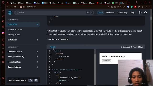 Kelvin Daily Learning | React Js - Introduction | 26 Oktober 2023 смотреть онлайн
