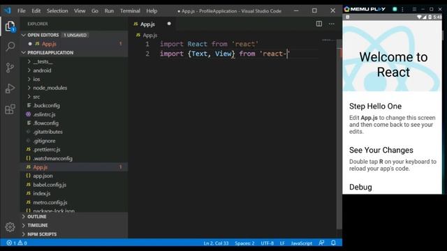 React Native Tutorial 4 - Basic Components ( Text , View ) смотреть онлайн