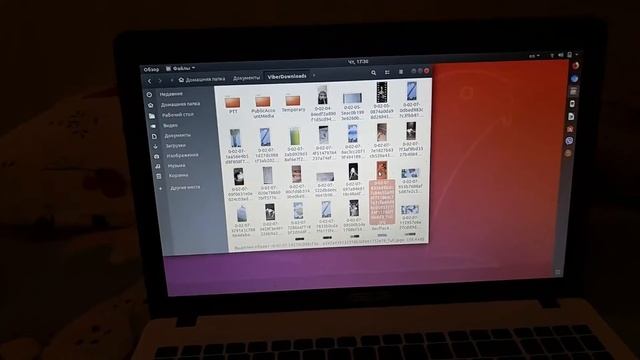 Как добавить фотографии или видео на рабочий стол на Ubuntu 18.04 смотреть онлайн