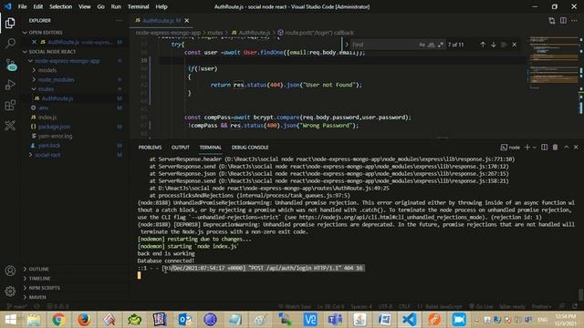Cannot set headers after they are sent to the client node JS | Developers Diary смотреть онлайн