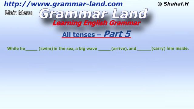 Learning English Grammar: All Tenses – Part 5 смотреть онлайн