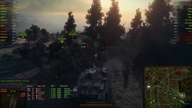 World of Tanks 8.10 - FV4202 Gameplay смотреть онлайн
