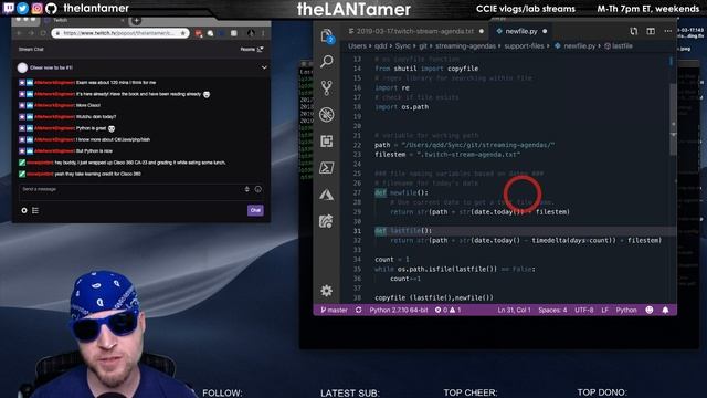 day 404 - QoS policing review, python things смотреть онлайн