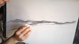 Полуматовый мрамор из шпаклевки. Декоративная штукатурка