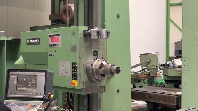 TOS Varnsdorf WH10CNC Horizontal Borer HeidenHain TNC 426  2-3 MACH4METAL