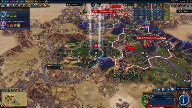 Going on a Wild Rampage with Rough Rider Teddy & The Sanguine Pact!│Civ VI: New Frontier Pass│Ep 2 смотреть онлайн