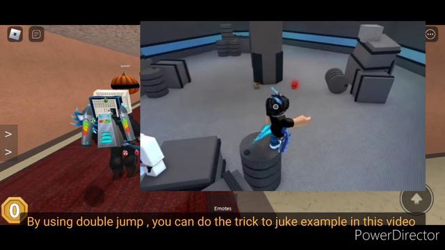 Murder Mystery 2 | mm2 tutorial on how to double jump on mobile using Prank Bomb смотреть онлайн