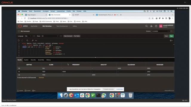Faceted Search, Pivot, JSON, and more: About APEX, SQL, and Database Features by Casrten Czarski смотреть онлайн
