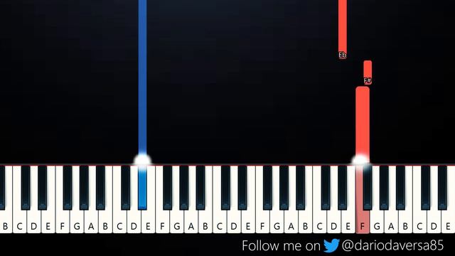 Miraculous Ladybug - Adrienette Slow Dance (SLOW EASY PIANO TUTORIAL)